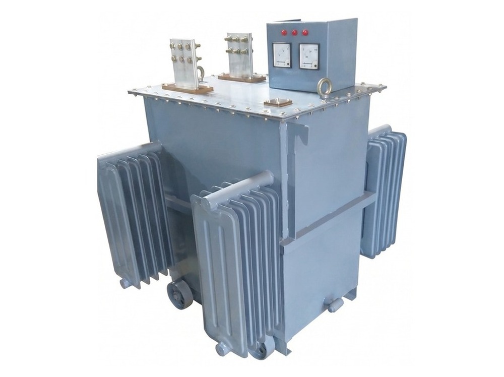 Industrial rectifier unit — detail view